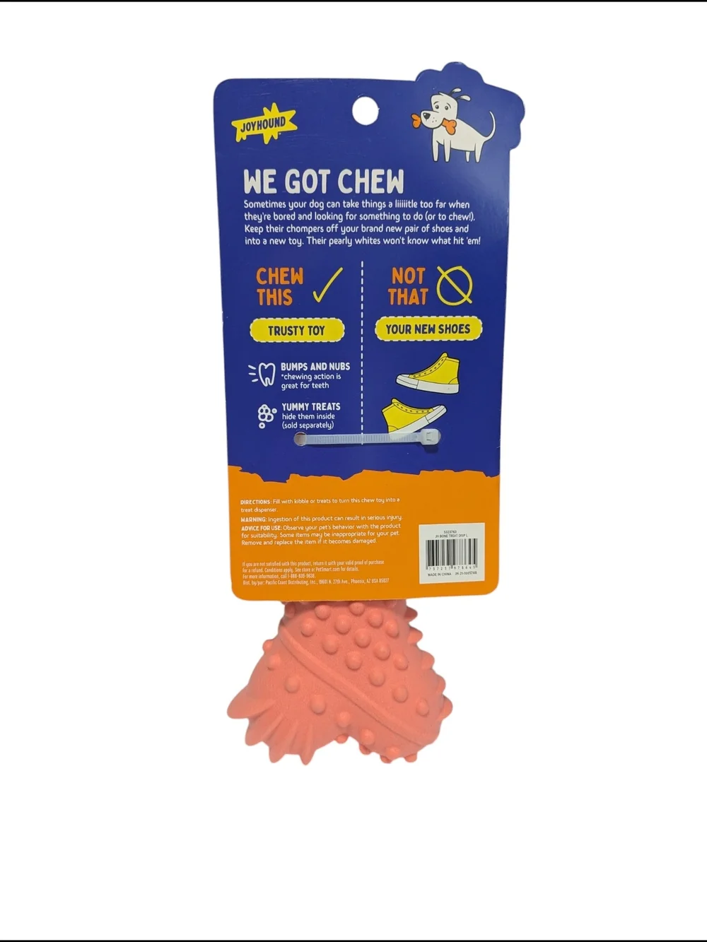 NWT Joyhound Chew Well Textured Dog Toy